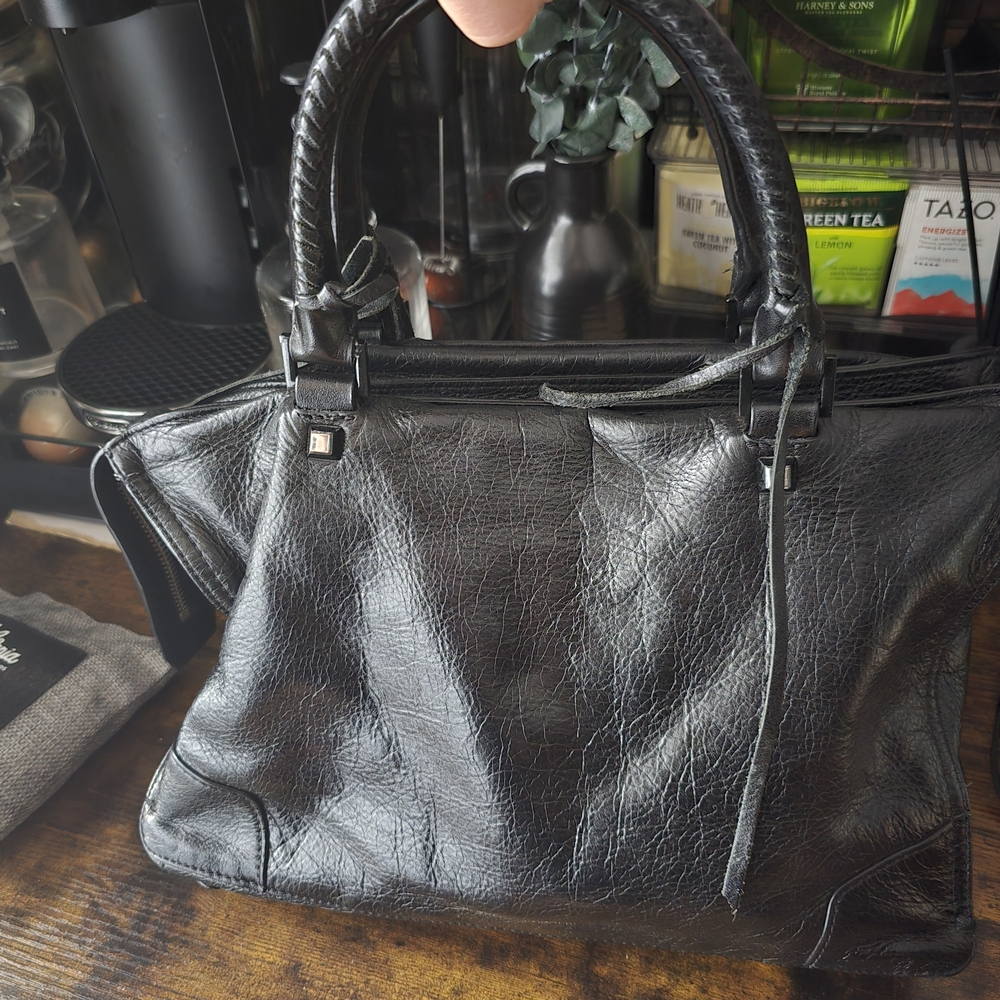 Rebecca Minkoff Black Leather Shoulder Bag